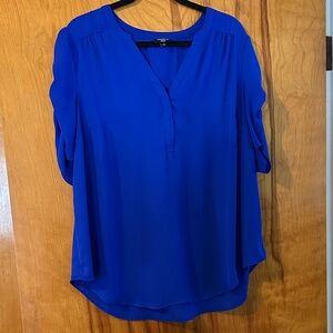 Torrid Vibrant Blue Blouse